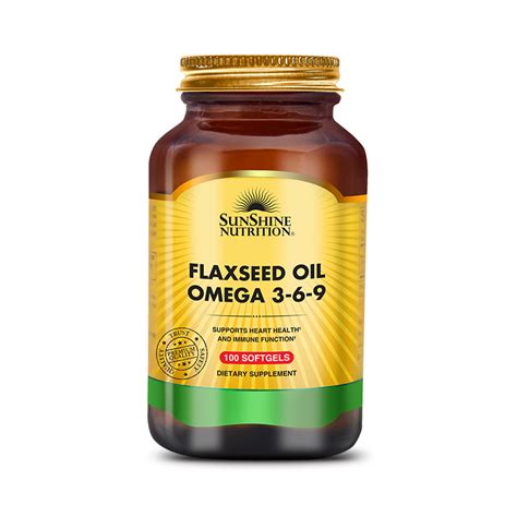 flaxseed omega 3 supplement